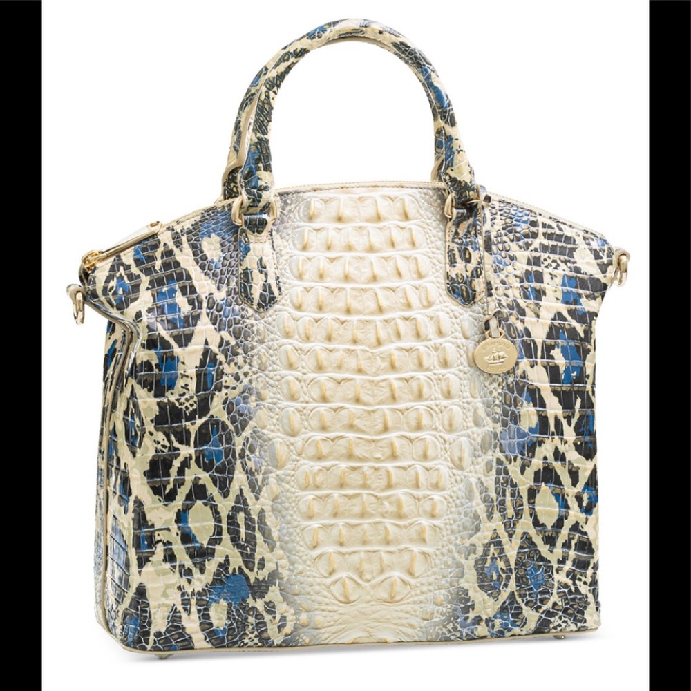 BRAHIM LARGE DUXBURY SATCHEL! GORGEOUS! NWT!